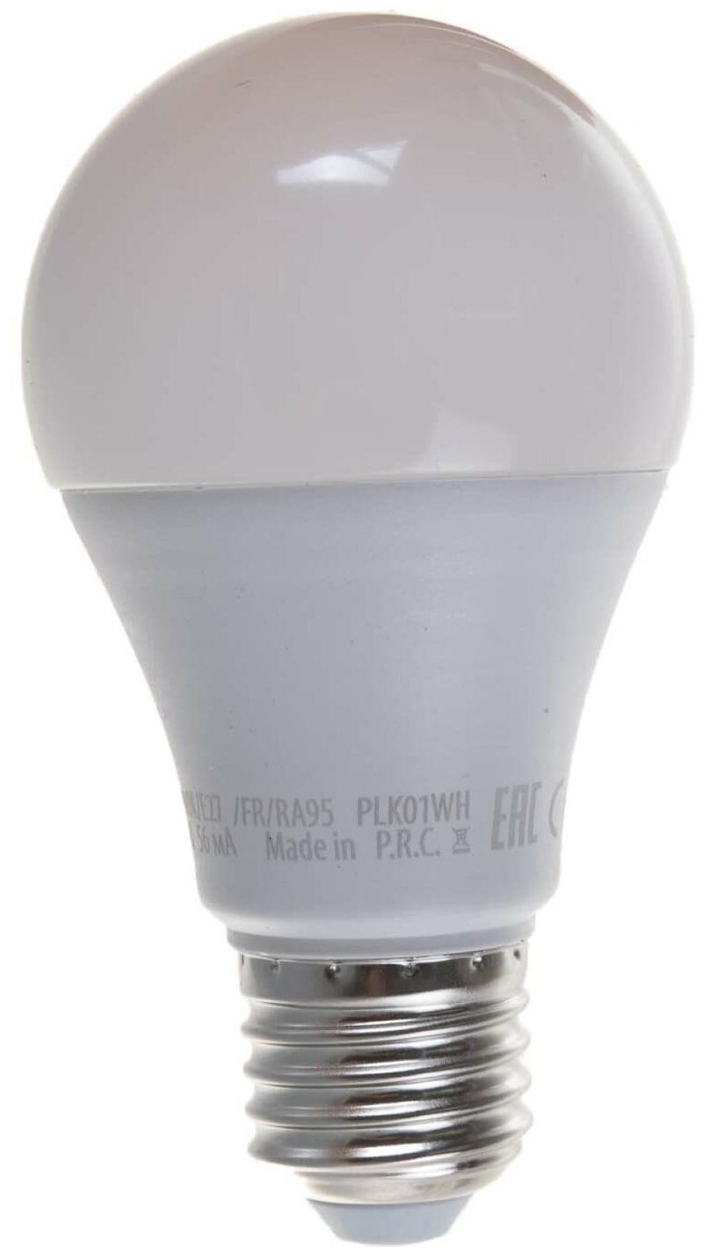 Uniel LED-A60-9W/4000K/E27/FR/RA95 PLK01WH Лампа светодиодная матовая UL-00006504