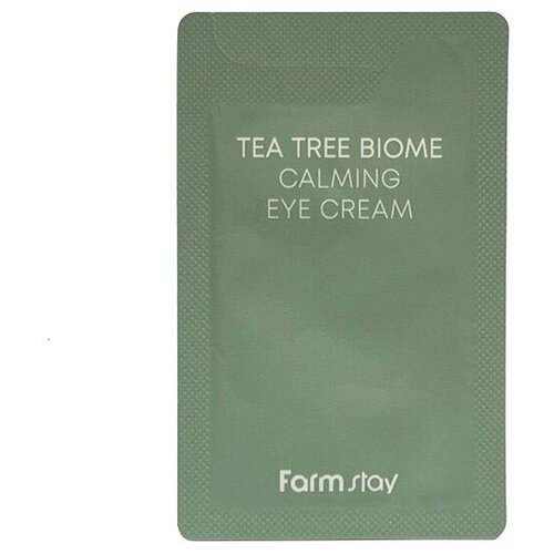 Купить Farm Stay Женский Tea Tree Biome Calming Eye Крем успокаивающий для кожи вокруг глаз с экстрактом чайного дерева 1мл, Farmstay