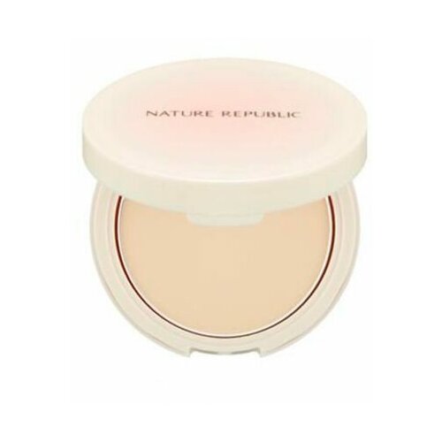 NATURE REPUBLIC Пудра для лица Cover Two Way Pact SPF30 01 light beige 9 г