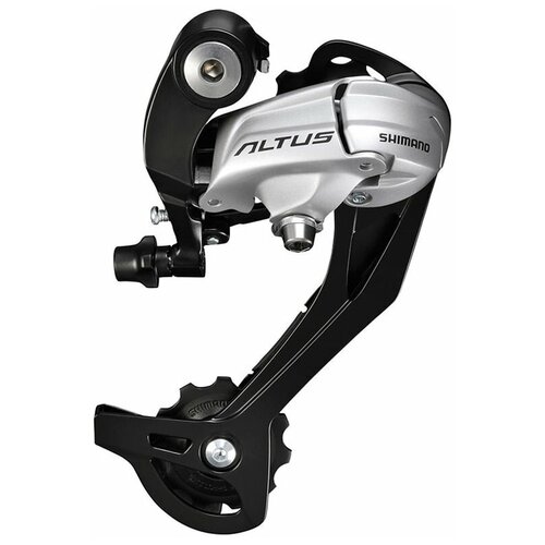 Переключатель задний Shimano Altus M370 SGS 9 ск серебро ERDM370SGSS регулятор натяжения троса переключения risk 2шт красный