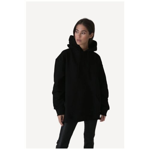 фото Худи оверсайз черное vetyver