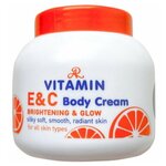 Натуральный увлажняющий крем для тела с витамином Е&C AR Vitamin E & C Body Cream 200 гр. Таиланд - изображение