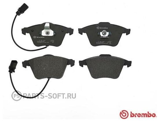 ( P 85 084 ) К-т дисков. тормоз. колодок BREMBO / арт. P85084 - (1 шт)