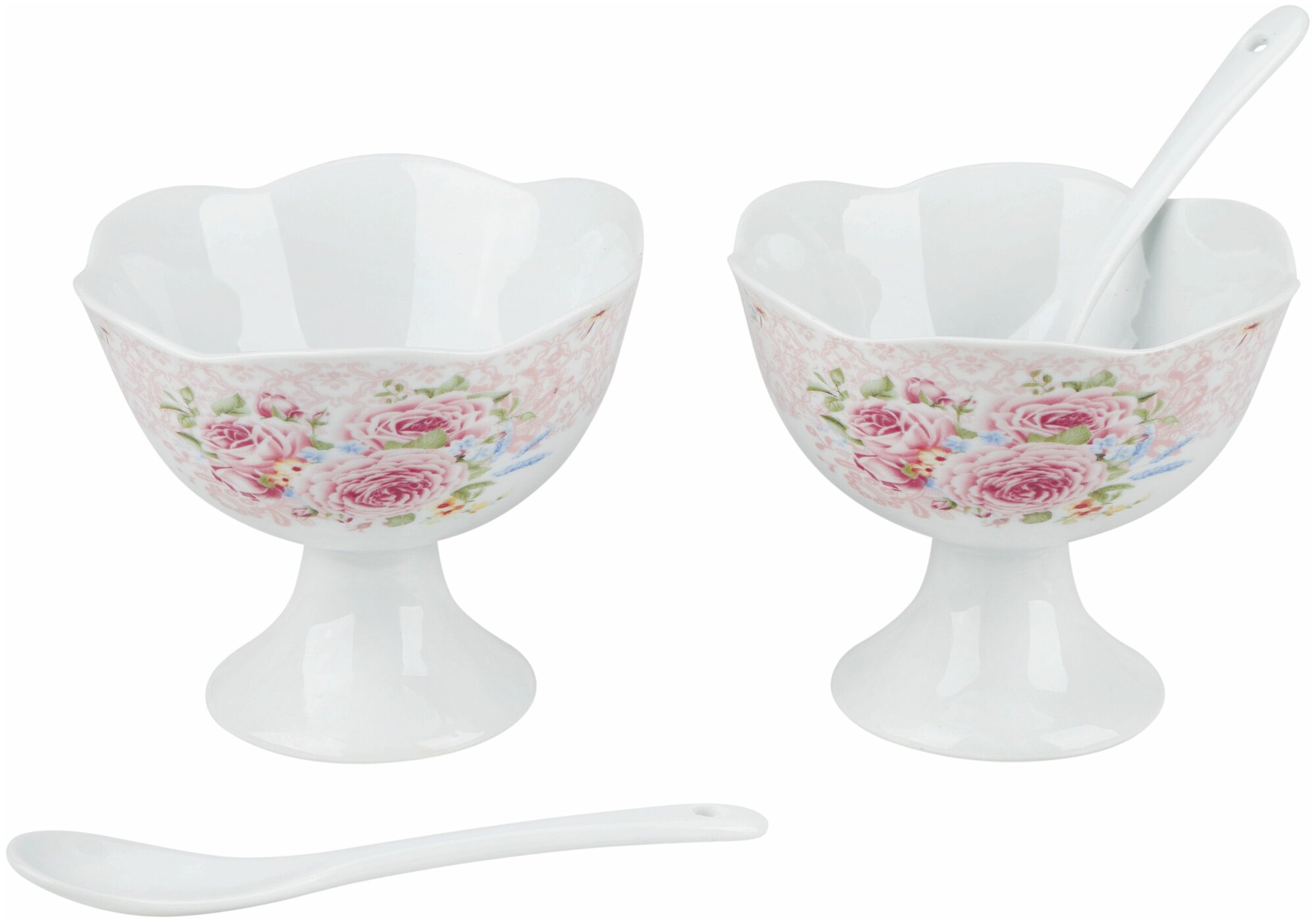 фото R-060157 Набор креманок с ложками