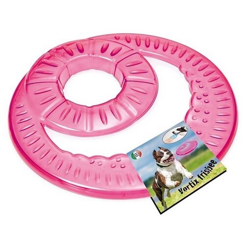 Игрушка GEORPLAST для собак, диск фрисби VORTIX 23,5см пластик