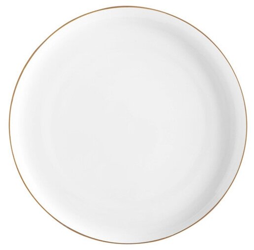 Тарелка закусочная, Кашемир Голд, 20 см, белый, MW583-EF0110