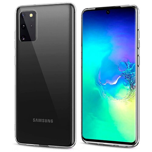 Силиконовый чехол на Samsung Galaxy S20+ / Самсунг С20 Плюс прозрачный матовый чехол на samsung galaxy s20 самсунг с20 плюс soft touch черный