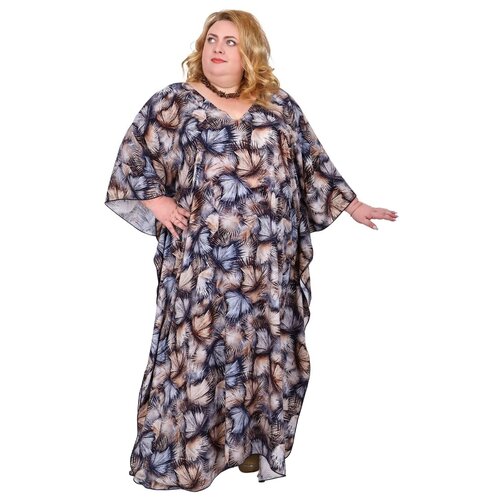 Платье+большие размеры+длинное+летнее+штапель+яркое+для полных+пляжное+вечернее+бохо