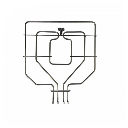 ТЭН духовки 2700(1300+1500)W, Sahterm, нерж, L370х366мм, П-образный, верхний, Bosch, EGO, 230V (471369, 20.35095.000), 773539