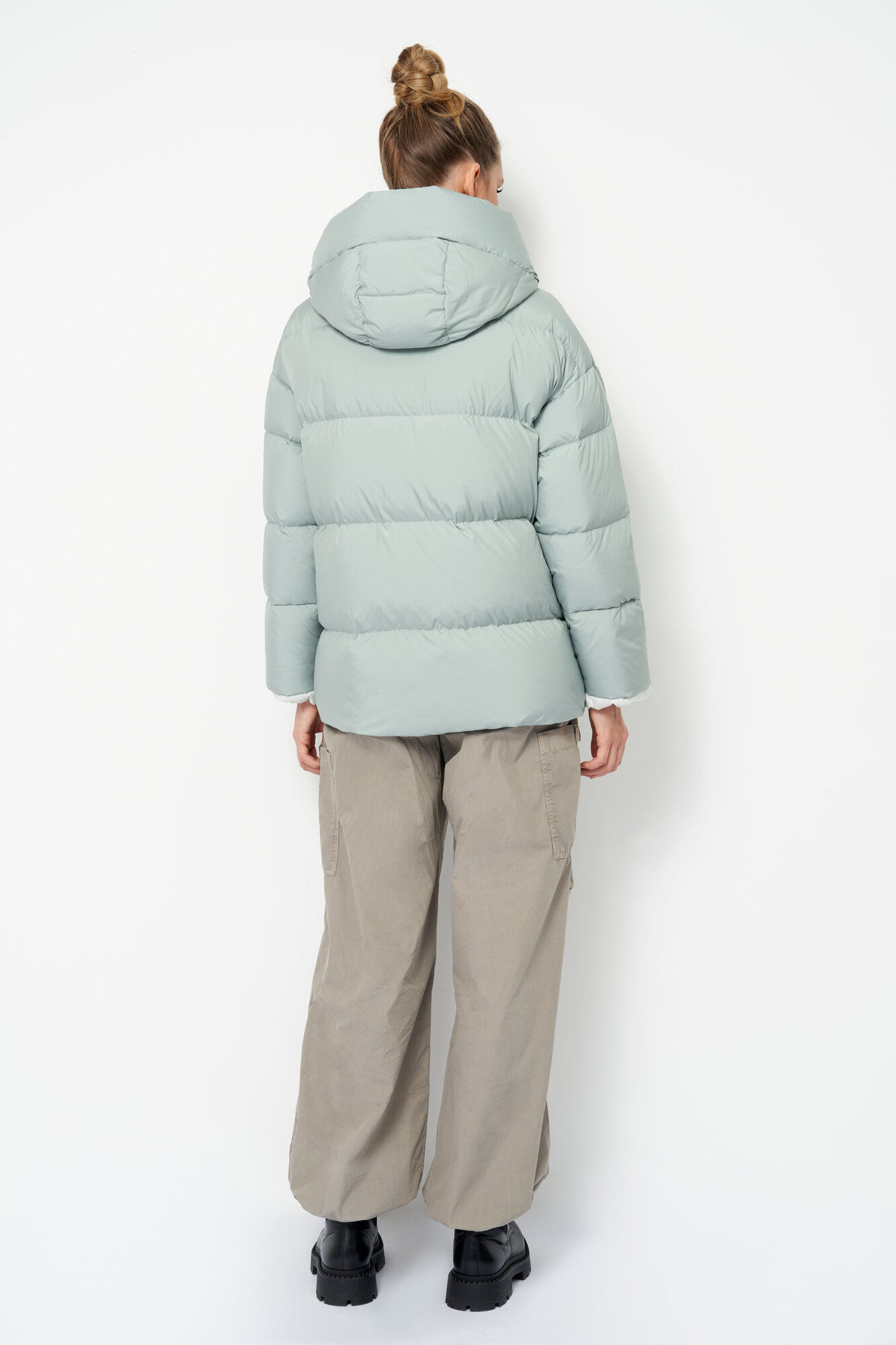 Пуховик Electrastyle, размер 44, мятный — фото 1