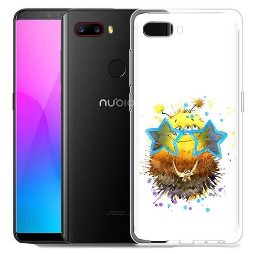 Чехол задняя-панель-накладка-бампер MyPads Буня для ZTE Nubia Z18 mini противоударный чехол задняя панель накладка бампер mypads самбо для zte nubia z18 mini противоударный