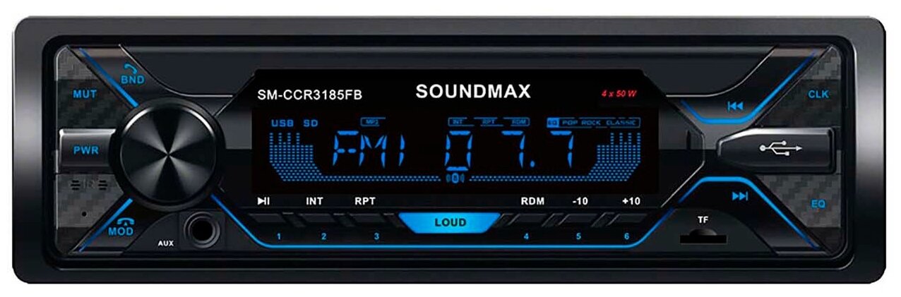 USB-Автомагнитола Soundmax SM-CCR3185FB