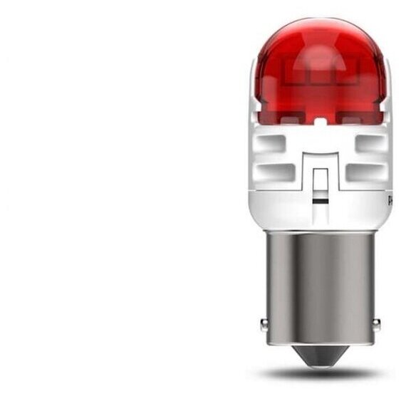 Лампы светодиодные P21W 12V-LED (BA15s) Red 2.3W Ultinon Pro6000 (ку.2шт.)