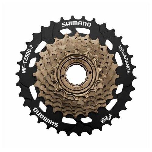 Трещотка велосипедная Shimano MF-TZ500, 7 скоростей, 14-34T