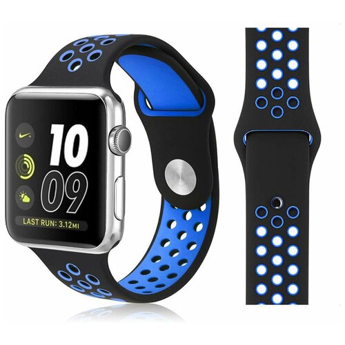 Ремешок для Apple Watch 38mm силиконовый Sport band