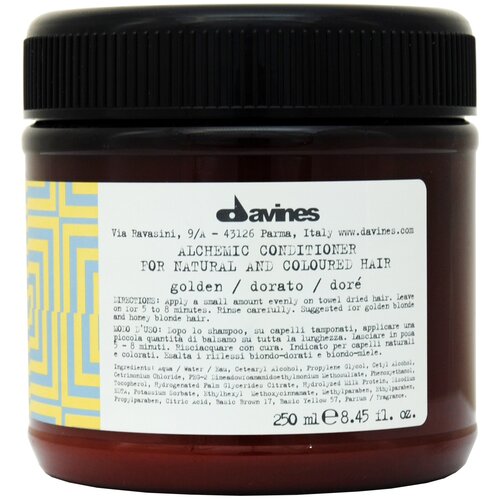 Оттеночный кондиционер Алхимик (Золото) Davines Alchemic Conditioner (Gold), 250 мл