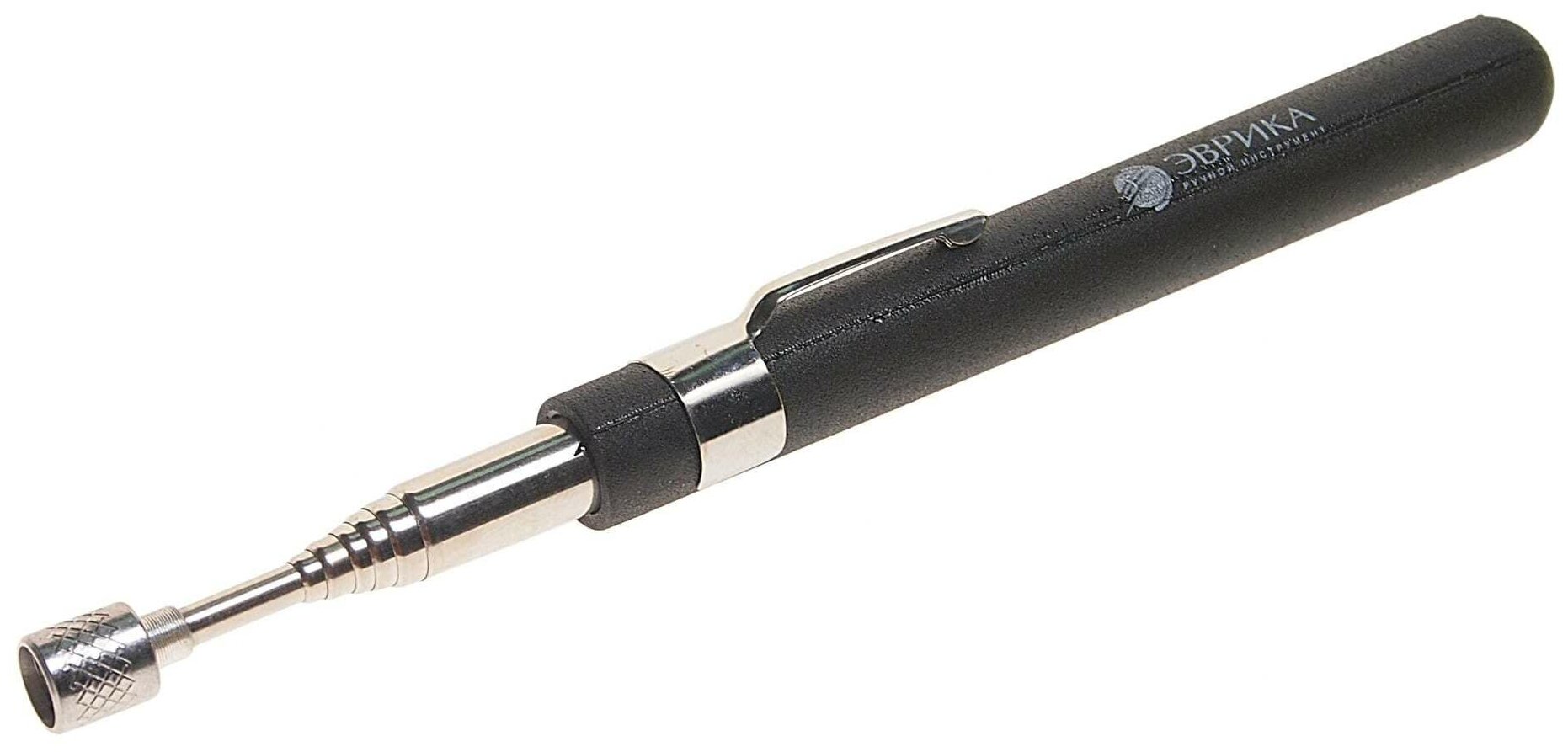 Магнит ER-41023 телескопический, с резиновой ручкой, с антимагнитным кругом, до 0,9 кг, max длина 84см эврика