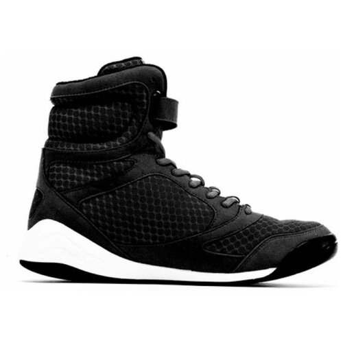 фото Боксерки pro elite high top черн/бел. - everlast - черный - 43