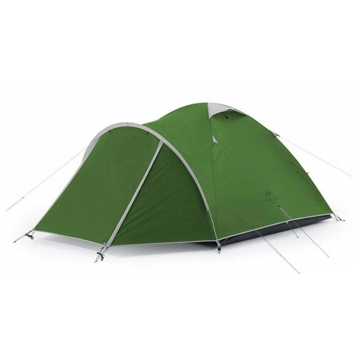 Палатка кемпинговая четырёхместная Naturehike NH21ZP015, dark green