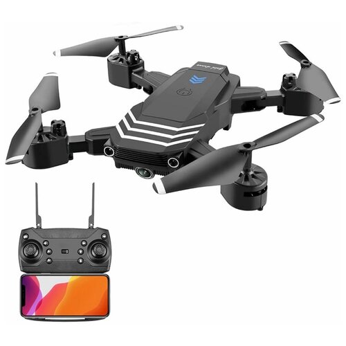 Квадрокоптер с камерой - LSRC LS11 (складной, WiFi FPV камера, 6-осевой гироскоп, дальность до 100 м)