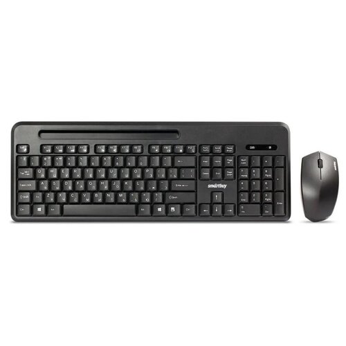 Беспроводной комплект клавиатура и мышь Smartbuy SBC-639391AG-K, черный
