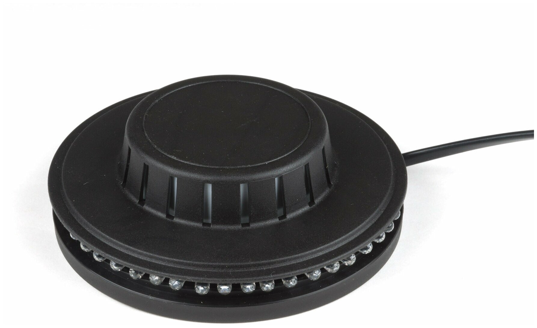 Светильник-проектор Volpe Disco ULI-Q304 d=13см, проекц. круговая, RGB 2,5W/220V белый