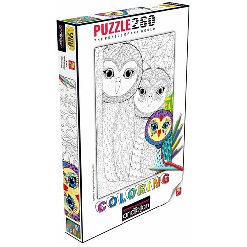 Пазл Anatolian 260 деталей: Совы anatolian 260 piece of beach arbitrary puzzle 3322