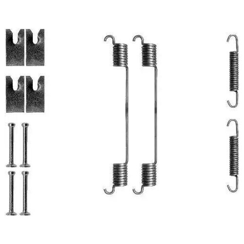 Рем. К-Кт Пружин Для Задих Барабанных Колодок HELLA PAGID арт. 8DZ355200-651