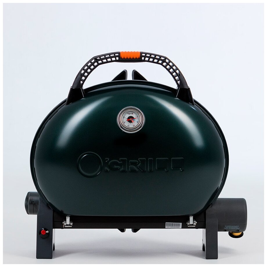 Газовый гриль O-GRILL 500MT bicolor black-green (зеленый) - фотография № 1