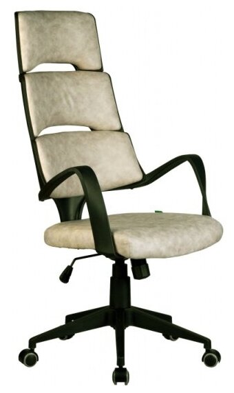 Кресло офисное Riva Chair RCH Sakura Чёрный пластик/Фьюжн пустыня Сахара (211)
