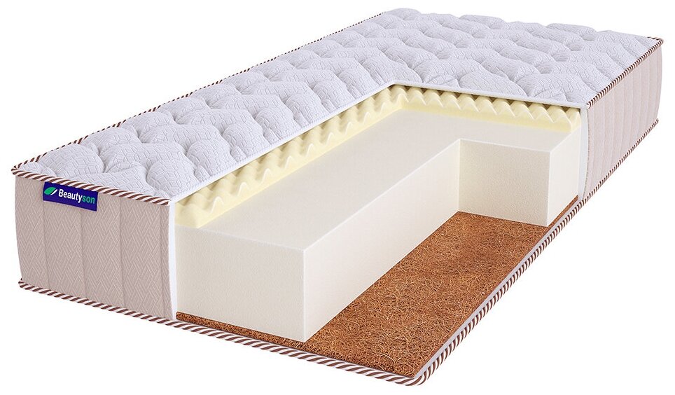 Матрас Beautyson Roll Foam 14 Massage Cocos Lux 120х190