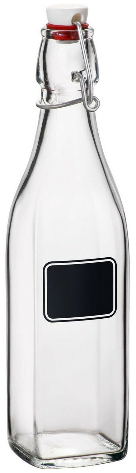 Бутылка с крышкой Bormioli Rocco Лавана 520мл 66х66х253мм стекло прозрачный