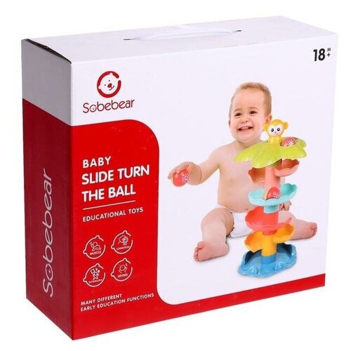 Развивающая игрушка Sobebear Обезьянка, 6975775