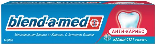 Зубная паста, 100 мл, BLEND-A-MED (Бленд-а-Мед) Анти-кариес 