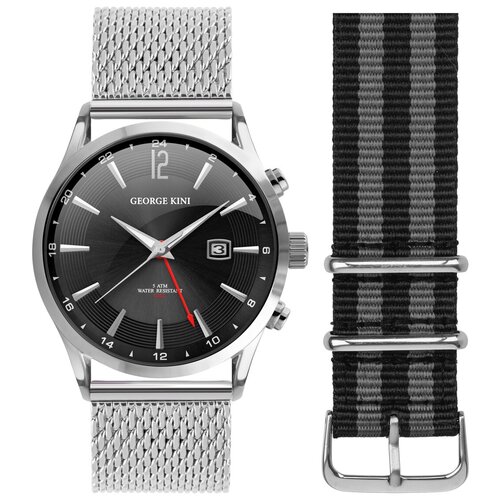 фото Кварцевые часы george kini с сапфировым стеклом gk-08-03 gk-08-03