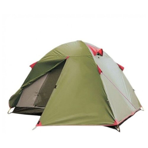 Палатка TRAMP LITE Tourist 3 зеленый палатка туристическая maclay dakota 3 размер 210 х 205 х 130 см 3 х местная 1 шт