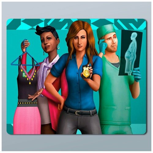 Коврик для мыши с принтом игры The Sims 4 - 758