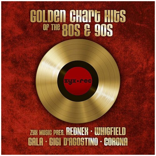 Виниловая пластинка Golden Chart Hits Of The 80S & 90S (LP) zyx music caught in the act love is everywhere greatest hits 2cd dvd