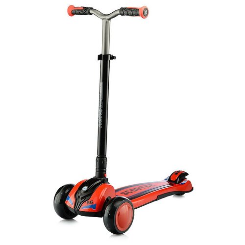 Самокат U062890Y 3-х кол., колеса световые PU, красный