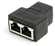 Сетевой разветвитель для интернет-кабеля RJ45 на 2 RJ45 8P8C FTP ...