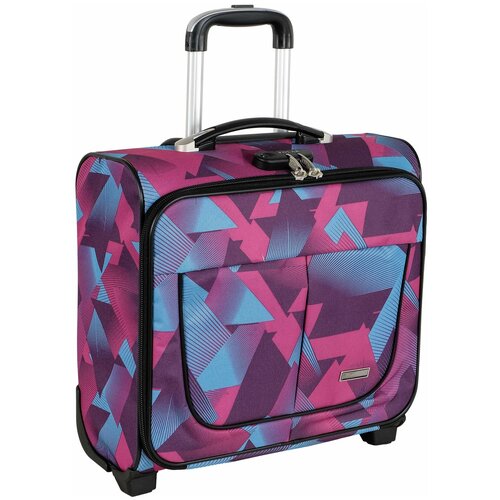 фото Чемодан малый polar п7108-01 фиолетовый