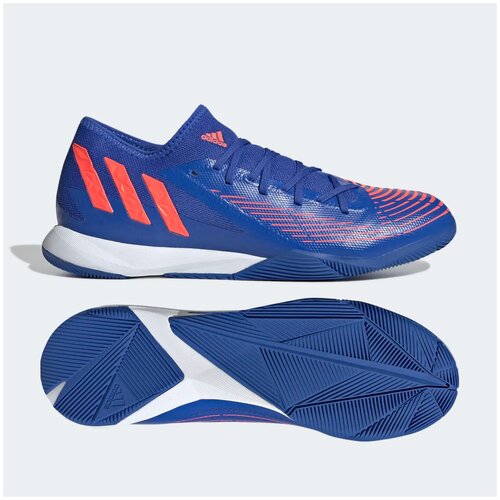 Футзалки Adidas Predator Edge.3 L IN GX0016, р-р 42.5, Синий