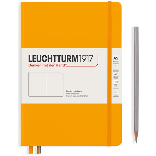 Блокнот Leuchtturm1917 Medium A5 восходящее солнце, нелинованный