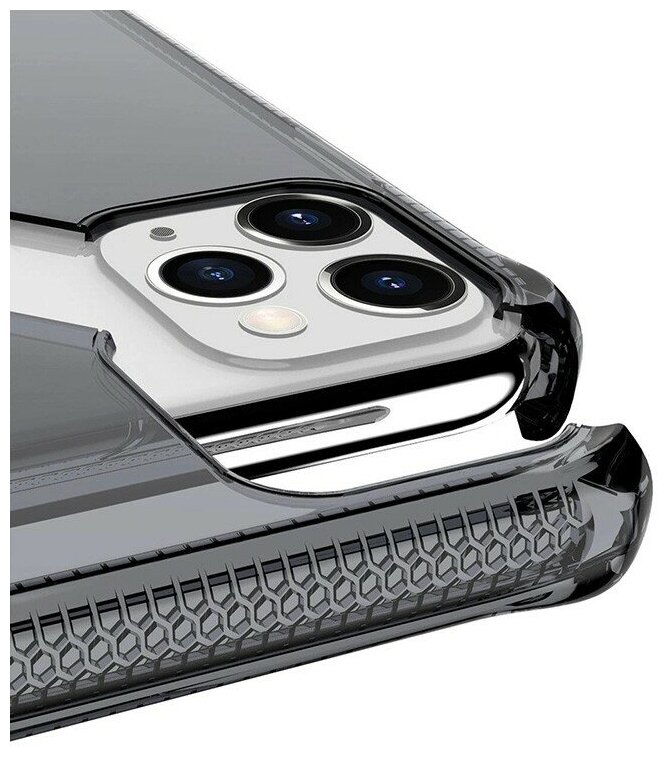 Чехол антибактериальный ITSKINS SPECTRUM CLEAR для Apple iPhone 11 Pro 5,8" чёрный - фото №4