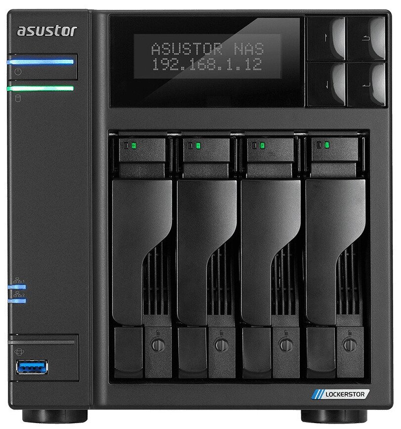 Сетевое хранилище (NAS) ASUSTOR (AS6604T)