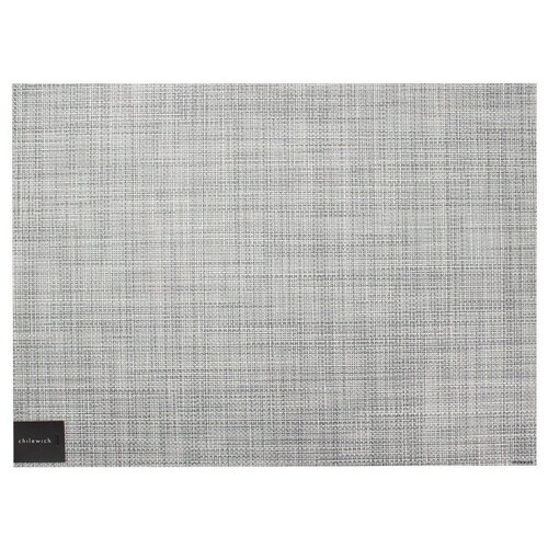 Салфетка подстановочная Mist, 36х48 см, материал винил, цвет светло-серый, Chilewich, 100132-034