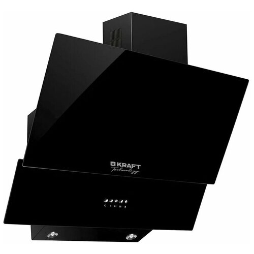 Вытяжка каминная KRAFT TCH-H604BLG черный кнопочное управление 1057000₽
