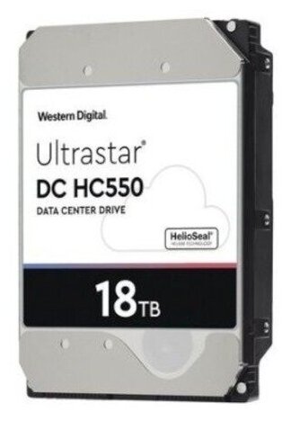 Жесткий диск Western Digital Ultrastar DC HC550 WUH721818ALE6L4 18Tb (0F38459)