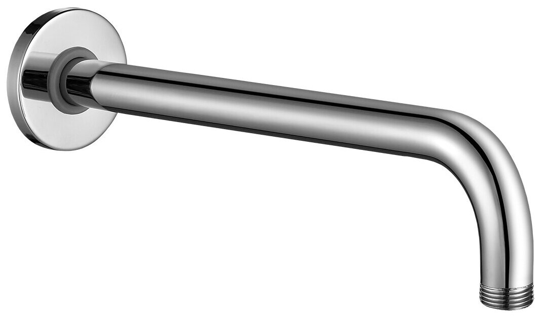 Кронштейн/держатель для верхнего душа латунный 330*20мм, резьба 1/2 ELGHANSA CR-32, хром