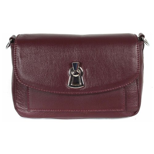 фото Сумка/сумка женская/натуральная кожа/meyninger/св8058/голубой/модель кросс-боди/с двумя ремешками